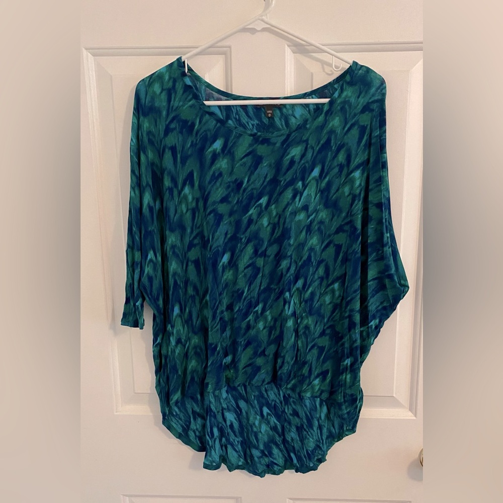 Express top high low hem
